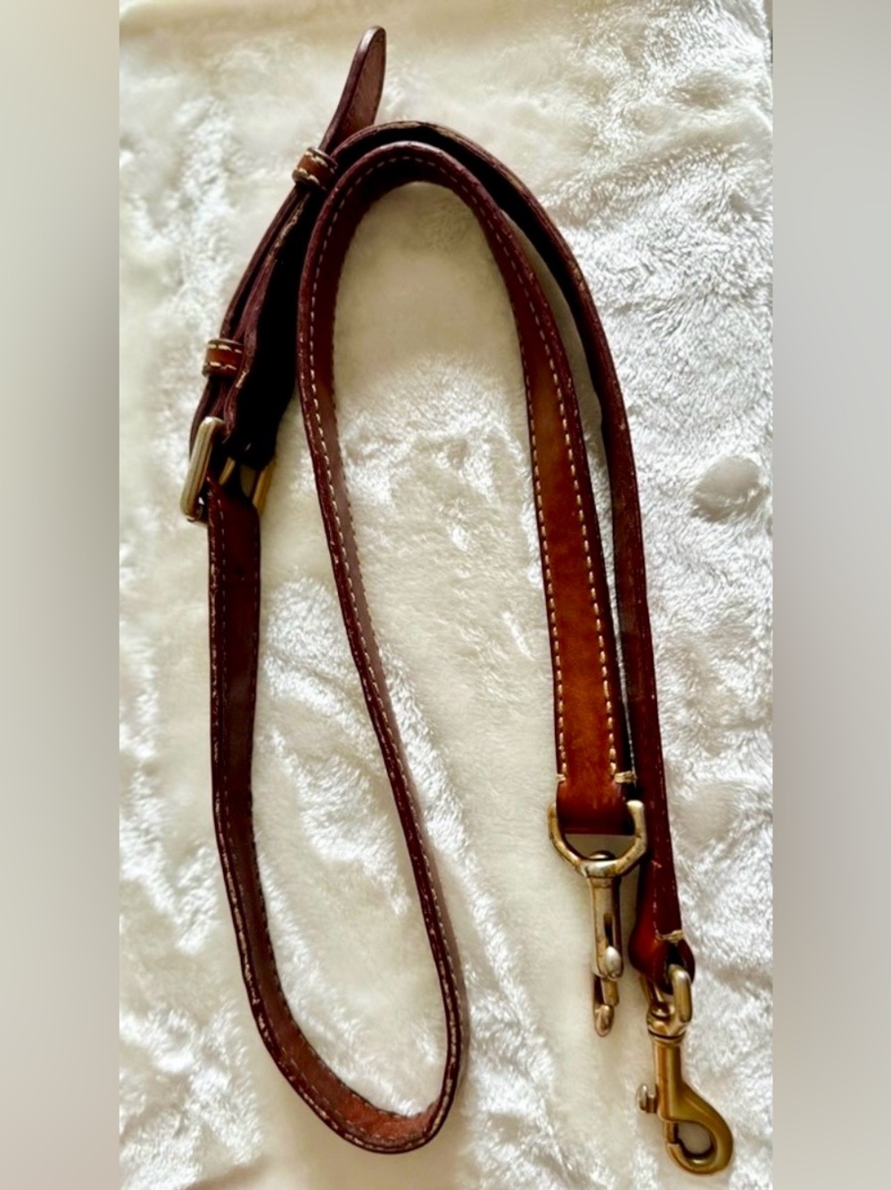 Dooney & Bourke Large Vintage Florentine Leather Satchel - Picture 15 of 16